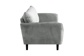 Trend Lyx 3-sits Tygsoffa - Grå - Products - Möbler - Soffa - 3 sits soffa