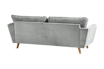 Trend Lyx 3-sits Tygsoffa - Grå - Products - Möbler - Soffa - 3 sits soffa