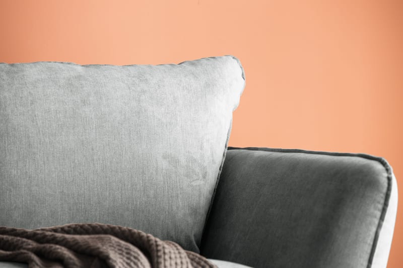 Trend Lyx 3-sits Tygsoffa - Grå - Products - Möbler - Soffa - 3 sits soffa