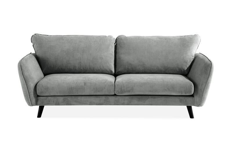 Trend Lyx 3-sits Tygsoffa - Grå - Products - Möbler - Soffa - 3 sits soffa