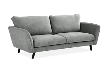 Trend Lyx 3-sits Tygsoffa - Grå - Products - Möbler - Soffa - 3 sits soffa