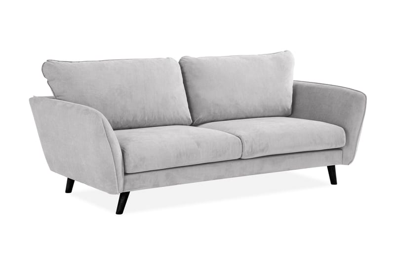 Trend Lyx 3-sits Tygsoffa - Ljusgrå - Products - Möbler - Soffa - 3 sits soffa