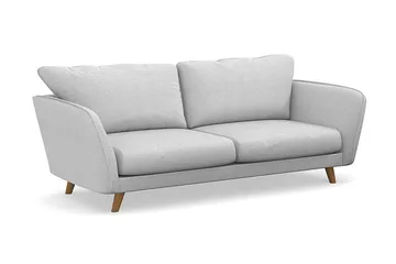 Trend Lyx 3-sits Tygsoffa - Ljusgrå - Products - Möbler - Soffa - 3 sits soffa