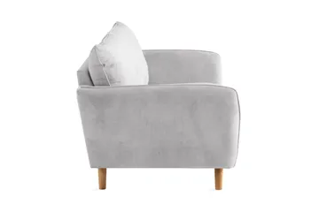 Trend Lyx 3-sits Tygsoffa - Ljusgrå - Products - Möbler - Soffa - 3 sits soffa