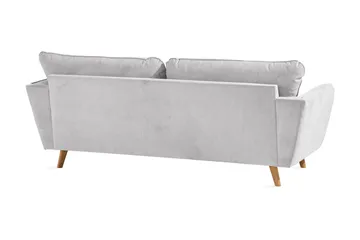 Trend Lyx 3-sits Tygsoffa - Ljusgrå - Products - Möbler - Soffa - 3 sits soffa