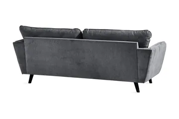 Trend Lyx 3-sits Tygsoffa - Mörkgrå - Products - Möbler - Soffa - 3 sits soffa