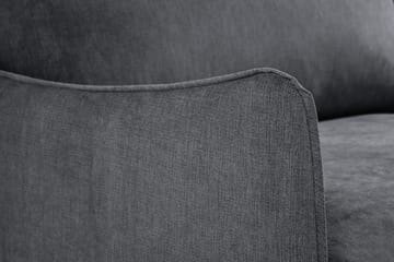 Trend Lyx 3-sits Tygsoffa - Mörkgrå - Products - Möbler - Soffa - 3 sits soffa