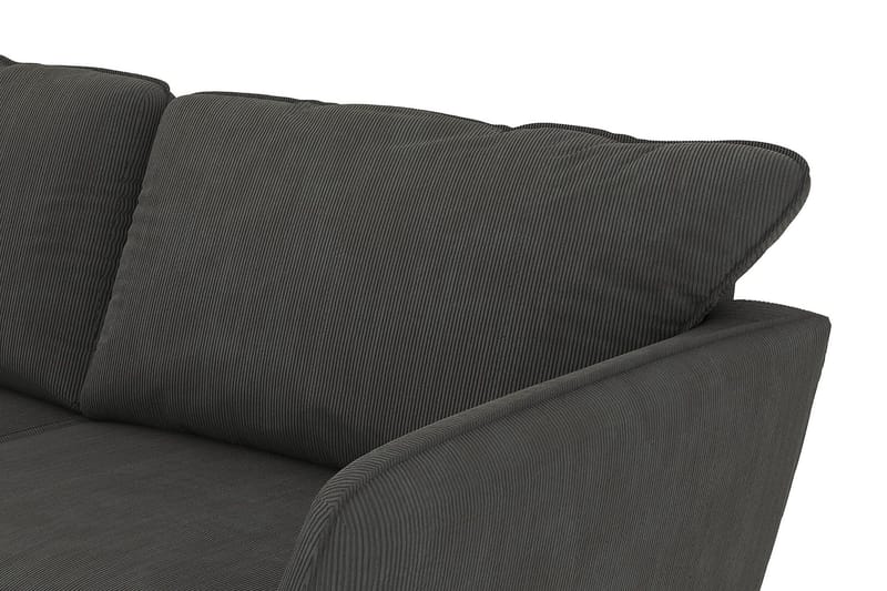 Trend Lyx 4-sits Högervänd U-formad Soffa med Divan och Schäslong i Manchester - Mörkgrå - Products - Möbler - Soffa - U-soffa