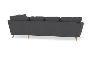 Trend Lyx 4-sits Högervänd U-formad Soffa med Divan och Schäslong i Manchester - Mörkgrå - Products - Möbler - Soffa - U-soffa