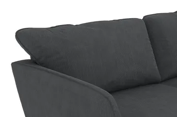 Trend Lyx 4-sits Högervänd U-formad Soffa med Divan och Schäslong i Manchester - Mörkgrå - Products - Möbler - Soffa - U-soffa