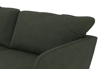 Trend Lyx 4-sits Högervänd U-formad Soffa med Divan och Schäslong i Manchester - Mörkgrön - Products - Möbler - Soffa - U-soffa