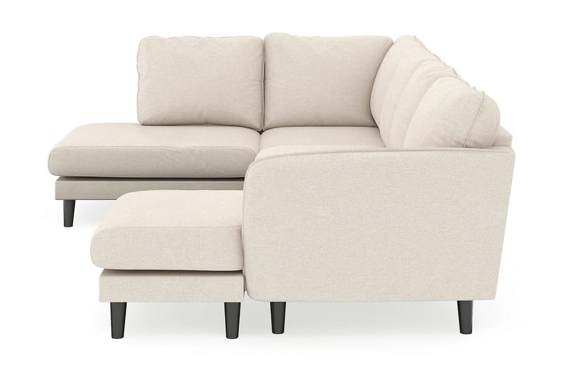 Trend Lyx 4-sits Högervänd U-formad Soffa med Divan och Schäslong i Tyg - Beige - Products - Möbler - Soffa - U-soffa