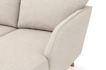 Trend Lyx 4-sits Högervänd U-formad Soffa med Divan och Schäslong i Tyg - Beige - Products - Möbler - Soffa - U-soffa