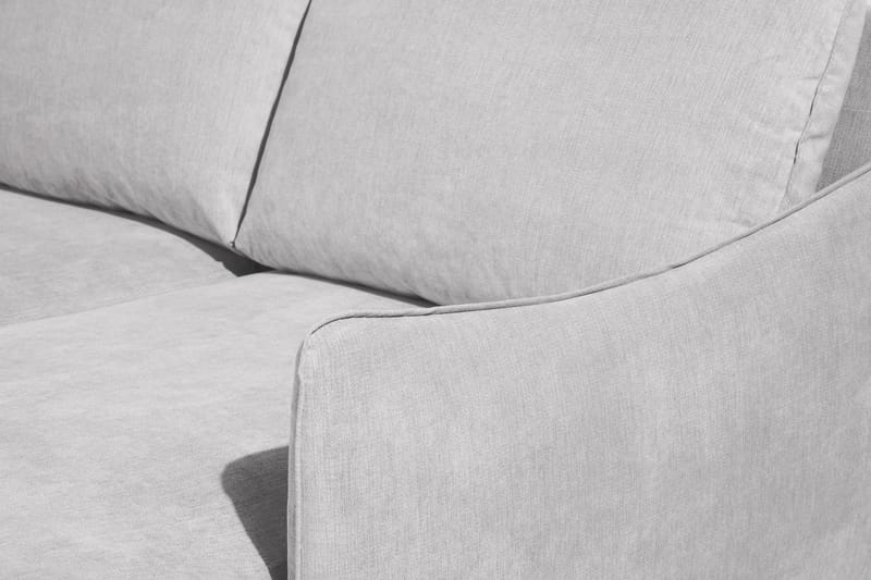 Trend Lyx 4-sits Högervänd U-formad Soffa med Divan och Schäslong i Tyg - Ljusgrå - Products - Möbler - Soffa - U-soffa