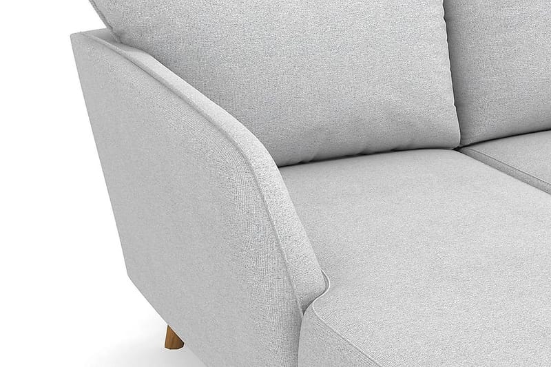 Trend Lyx 4-sits Högervänd U-formad Soffa med Divan och Schäslong i Tyg - Ljusgrå - Products - Möbler - Soffa - U-soffa