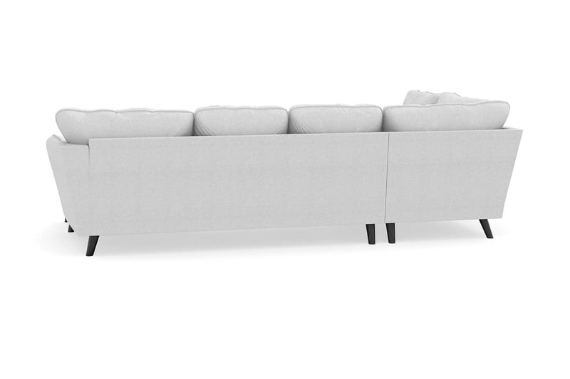 Trend Lyx 4-sits Högervänd U-formad Soffa med Divan och Schäslong i Tyg - Ljusgrå - Products - Möbler - Soffa - U-soffa