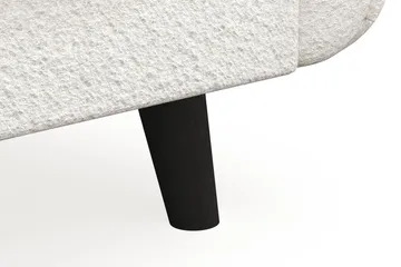 Trend Lyx 4-sits Vänstervänd U-formad Soffa med Divan och Schäslong i Bouclé - Vit - Products - Möbler - Soffa - U-soffa
