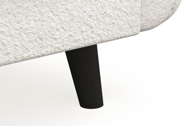 Trend Lyx 4-sits Vänstervänd U-formad Soffa med Divan och Schäslong i Bouclé - Vit - Products - Möbler - Soffa - U-soffa