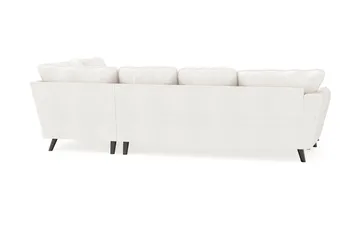 Trend Lyx 4-sits Vänstervänd U-formad Soffa med Divan och Schäslong i Bouclé - Vit - Products - Möbler - Soffa - U-soffa
