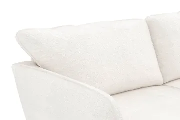 Trend Lyx 4-sits Vänstervänd U-formad Soffa med Divan och Schäslong i Bouclé - Vit - Products - Möbler - Soffa - U-soffa