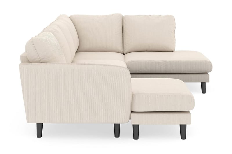 Trend Lyx 4-sits Vänstervänd U-formad Soffa med Divan och Schäslong i Manchester - Beige - Products - Möbler - Soffa - U-soffa