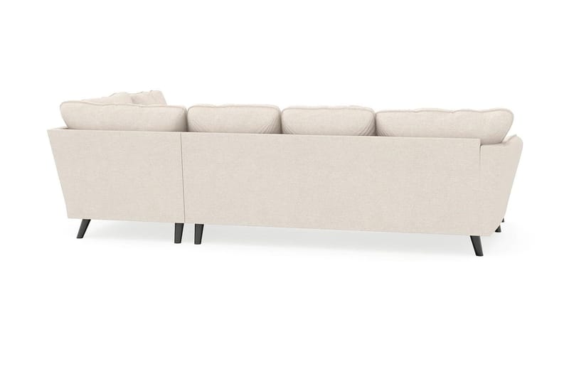 Trend Lyx 4-sits Vänstervänd U-formad Soffa med Divan och Schäslong i Tyg - Beige - Products - Möbler - Soffa - U-soffa