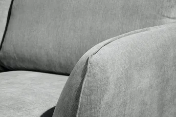 Trend Lyx 4-sits Vänstervänd U-formad Soffa med Divan och Schäslong i Tyg - Grå - Products - Möbler - Soffa - U-soffa