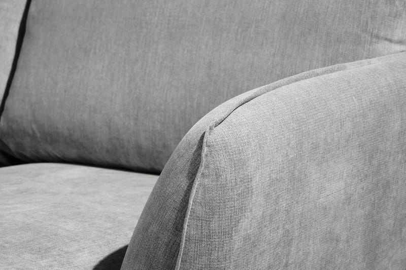 Trend Lyx 4-sits Vänstervänd U-formad Soffa med Divan och Schäslong i Tyg - Grå - Products - Möbler - Soffa - U-soffa