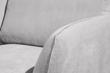 Trend Lyx 4-sits Vänstervänd U-formad Soffa med Divan och Schäslong i Tyg - Ljusgrå - Products - Möbler - Soffa - U-soffa