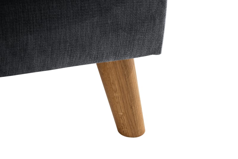 Trend Lyx 4-sits Vänstervänd U-formad Soffa med Divan och Schäslong i Tyg - Mörkgrå - Products - Möbler - Soffa - U-soffa