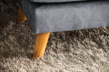 Trend Lyx 4-sits Vänstervänd U-formad Soffa med Divan och Schäslong i Tyg - Mörkgrå - Products - Möbler - Soffa - U-soffa