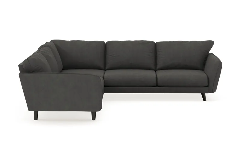 Trend Lyx 6-sits Vändbar L-formad Hörnsoffa i Manchester - Mörkgrå - Products - Möbler - Soffa - Hörnsoffa