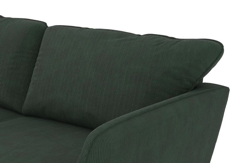 Trend Lyx 6-sits Vändbar L-formad Hörnsoffa i Manchester - Mörkgrön - Products - Möbler - Soffa - Hörnsoffa