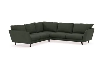 Trend Lyx 6-sits Vändbar L-formad Hörnsoffa i Manchester - Mörkgrön - Products - Möbler - Soffa - Hörnsoffa