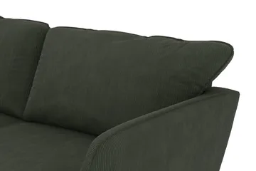 Trend Lyx 6-sits Vändbar L-formad Hörnsoffa i Manchester - Mörkgrön - Products - Möbler - Soffa - Hörnsoffa
