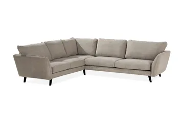 Trend Lyx 6-sits Vändbar L-formad Hörnsoffa i Tyg - Beige - Products - Möbler - Soffa - Hörnsoffa