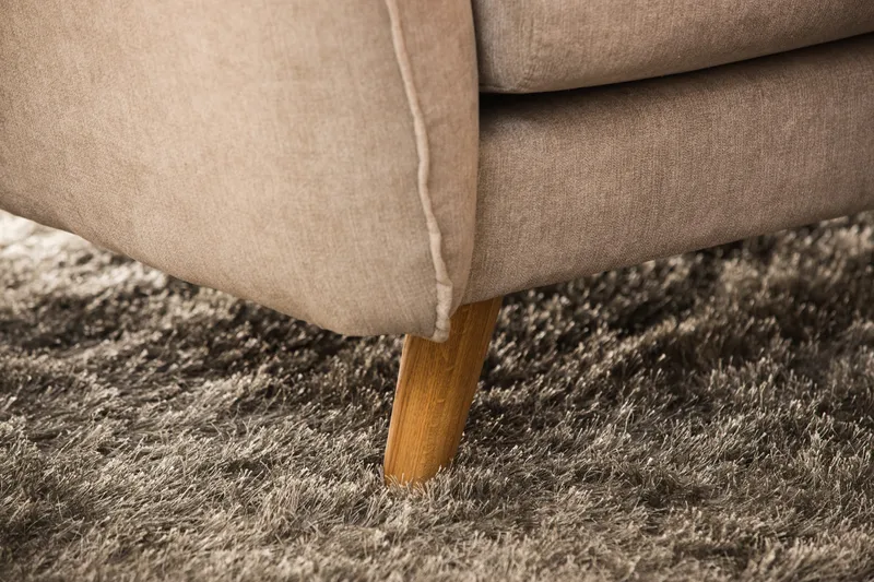 Trend Lyx Vändbar Hörnsoffa Scandi Days Beige Trend, Black Lulu 4, Beige Fabric - Beige - Products - Möbler - Soffa - Hörnsoffa