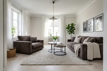 Valencia Extra Djup 3-sits Soffa - Brun - Products - Möbler - Soffa - 3 sits soffa