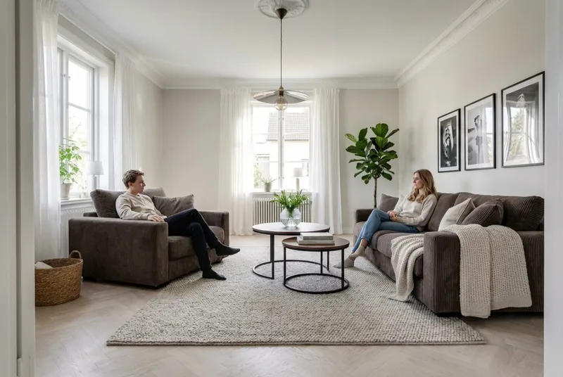 Valencia Extra Djup 3-sits Soffa - Brun - Products - Möbler - Soffa - 3 sits soffa