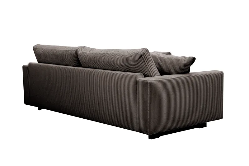 Valencia Extra Djup 3-sits Soffa - Brun - Products - Möbler - Soffa - 3 sits soffa