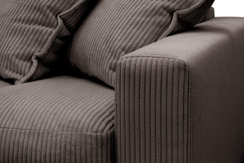 Valencia Extra Djup 3-sits Soffa - Brun - Products - Möbler - Soffa - 3 sits soffa