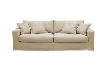 Valencia Extra Djup 3-sits Soffa med avtagbar och tvättbar klädsel