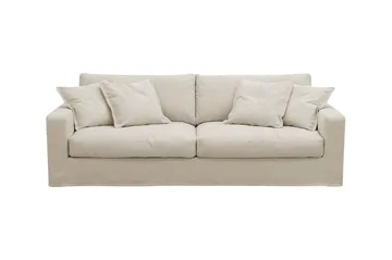 Valencia Extra Djup 3-sits Soffa med avtagbar och tvättbar klädsel