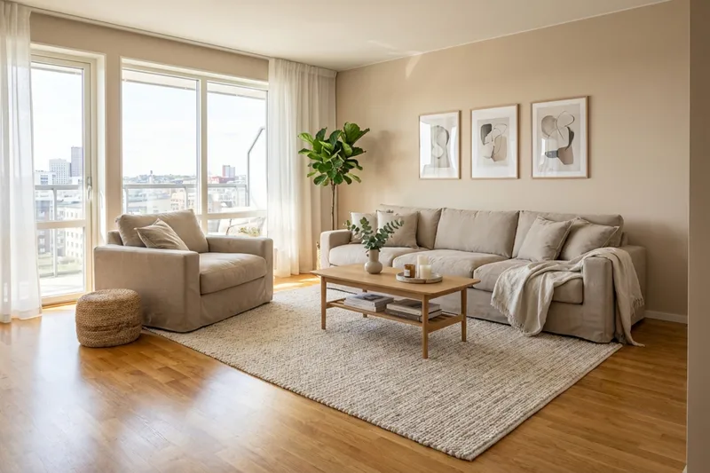 Valencia Extra Djup 5-sits soffa + fåtölj med avtagbar och tvättbar klädsel - Brun - Products - Möbler - Soffa - Soffgrupp