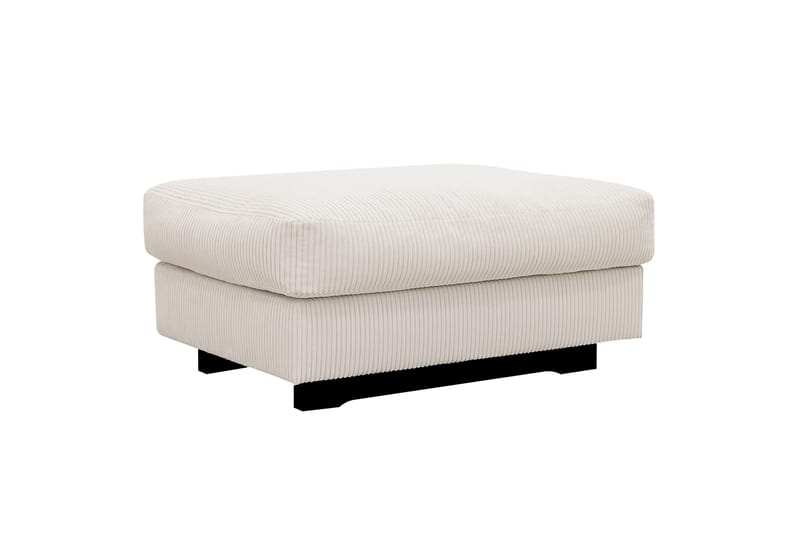 Valencia Soffgrupp Extra Djup 3-sits Soffa + Fotpall - Offwhite - Products - Möbler - Soffa - Hörnsoffa