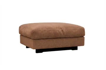 Valencia Soffgrupp Extra Djup 5-sits Soffa + Fotpall i Chenille - Rostbrun - Products - Möbler - Soffa - Hörnsoffa