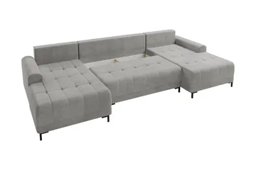Vilshult Soffa Dubbeldivan 4-sits - Ljusgrå - Products - Möbler - Soffa - U-soffa