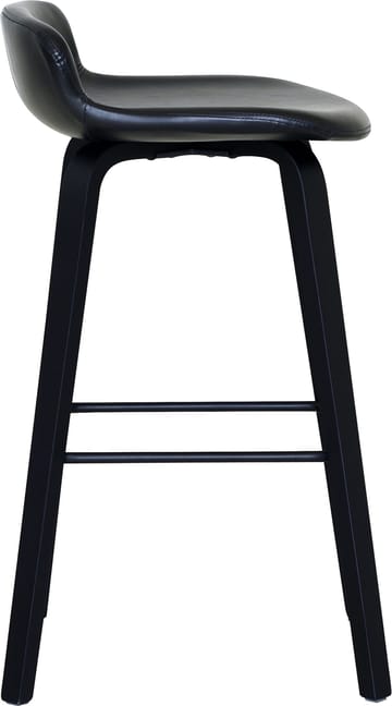 Aki barstol - Svart PU - Svart - Products - Möbler - Fåtölj & stolar - Barstol & barpall