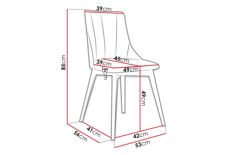 Aldbrough Matstol - Products - Möbler - Fåtölj & stolar - Matstol & köksstol