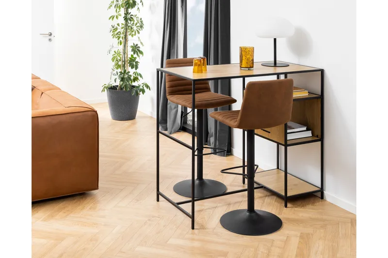 Alfondez Barstol - Brun - Products - Möbler - Fåtölj & stolar - Barstol & barpall